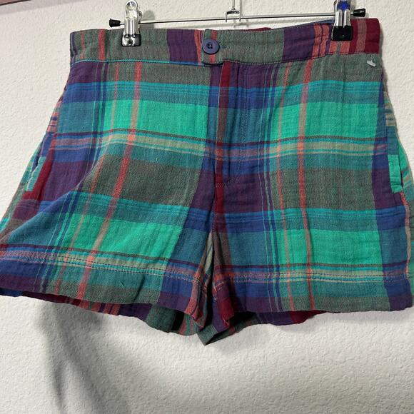 Plaid Women's Shorts - Picture 5 of 10
